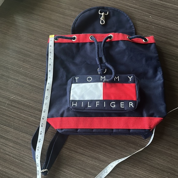 Vintage 90s Tommy Hilfiger drawstring backpack - Picture 4 of 6